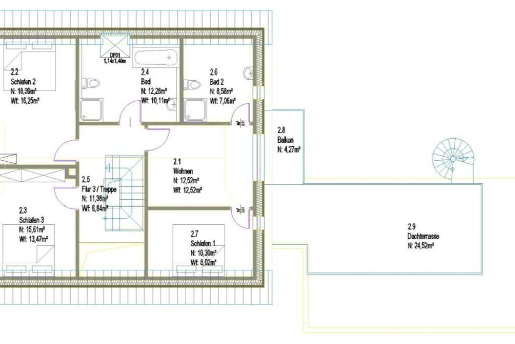 Villa Fh Magnolia Fuer 12 Pers. Mit Terrasse + Dachterasse Born Exterior foto