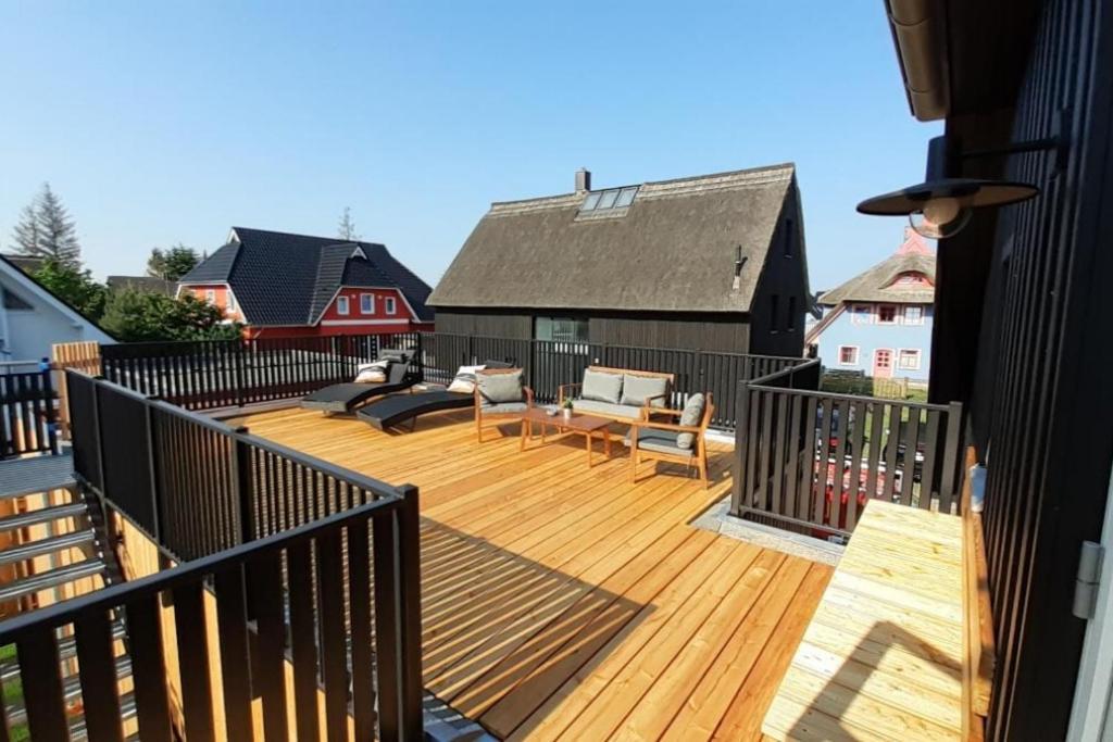 Villa Fh Magnolia Fuer 12 Pers. Mit Terrasse + Dachterasse Born Exterior foto